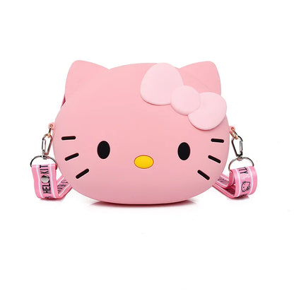 11cm/19cm Hello Kitty Crossbody Bags For Women Kawaii Messenger Bag Travel 3d Shoulder  Small Purse Phone Bag  Girlfriend Gift