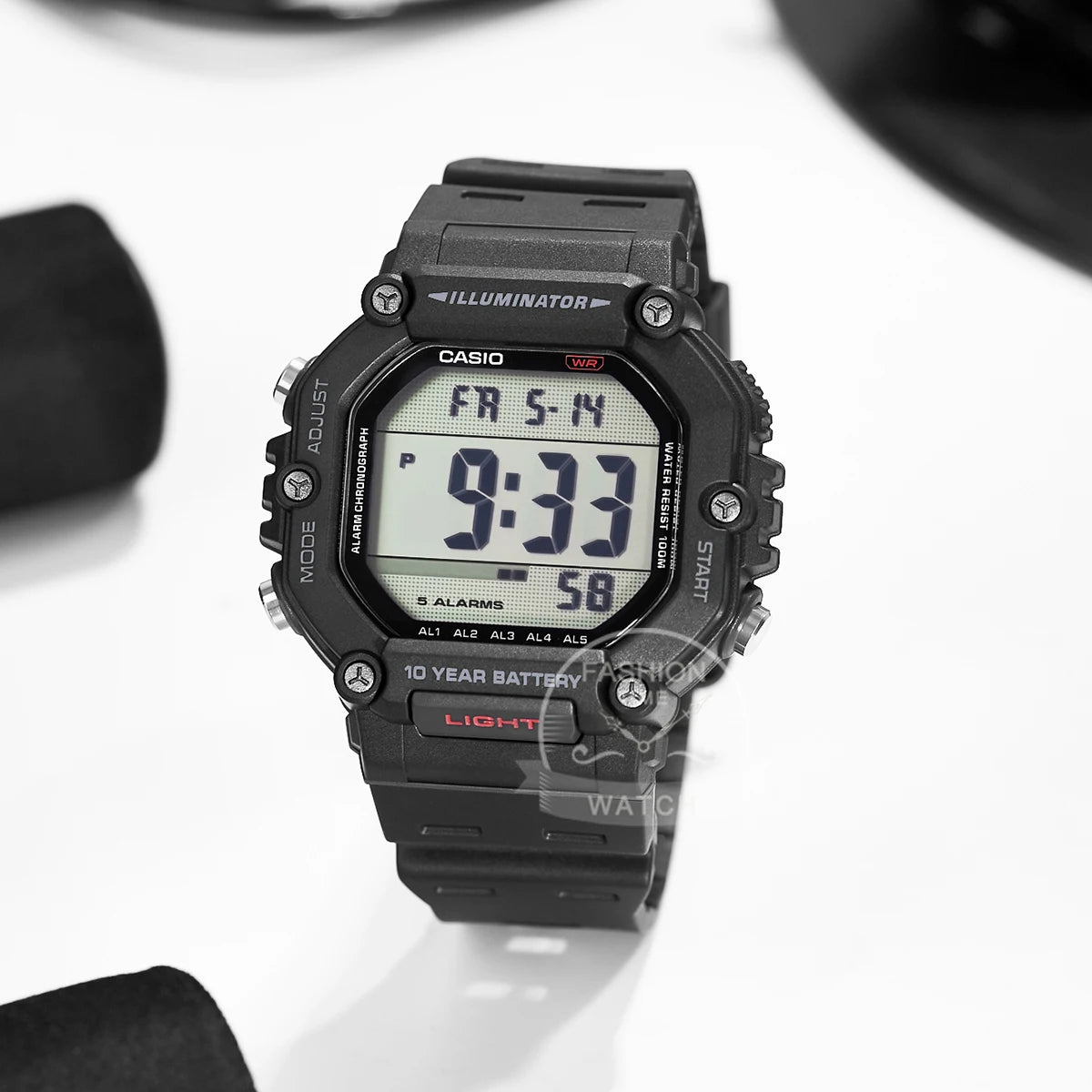 Casio Men's Sport Watch Versatile Fashion Digital Display Water Resistant Strap Timepiece AE-1600H-