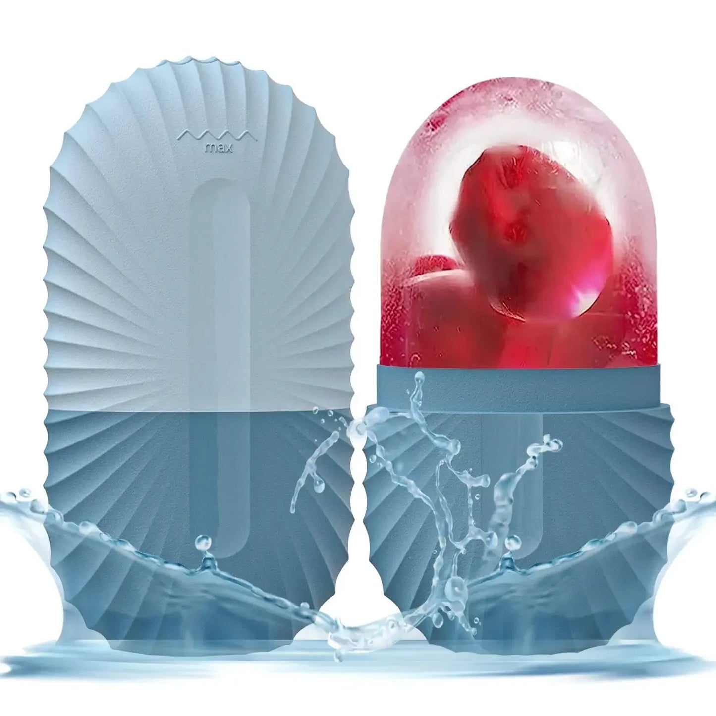 Ice Facial Roller Skin Care Beauty Lifting Contouring Tools Ice Cube Trays Ice Globe Balls Face Massager Skin Care Tool