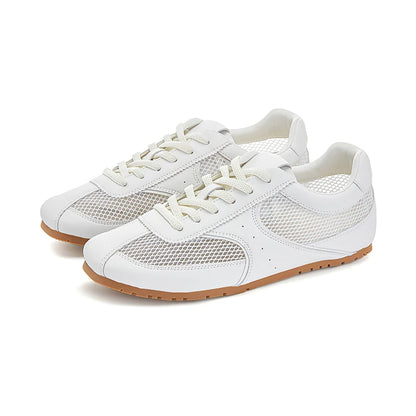 AIYUQI Women's Sneakers Mesh 2025 New Summer German Training Shoes For Women Large Size Flat Female Shoes