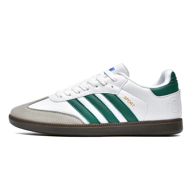 Classic Unisex Sneakers Leather Flat Breathabke Comfortable Walking Shoes Couple Casual Sports Skate Shoes for Men Women
