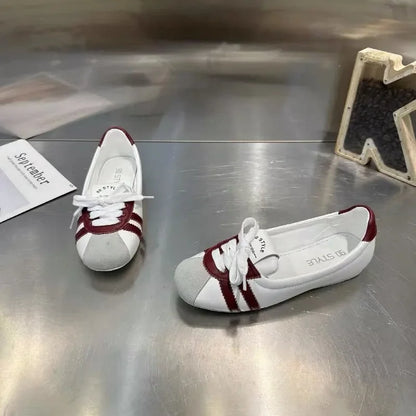 Mesh Low Heel Fashion Sneakers Lace-up Low Heel Women's Shoes on Sale 2024 High Quality Mixed Colors Women's Vulcanize Shoes