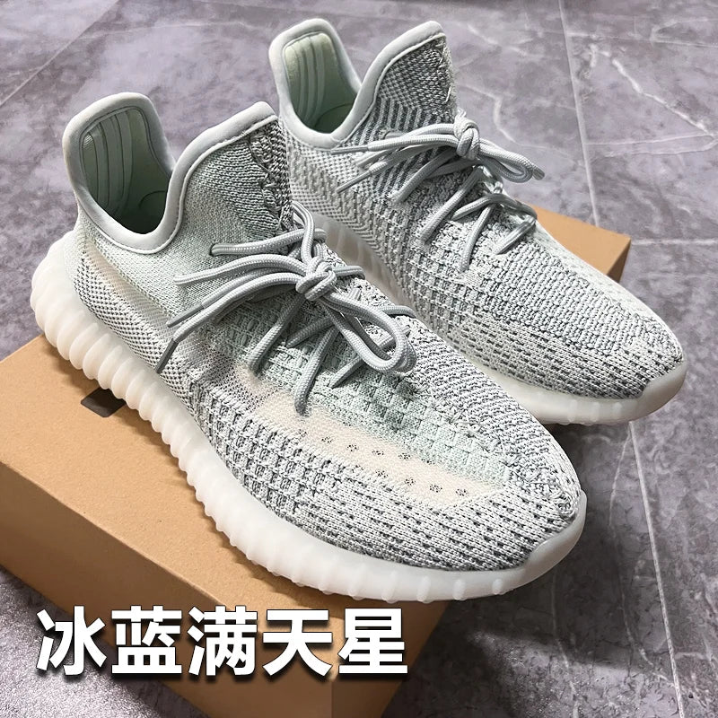 New Coconut 350 men's shoes, Starry sky sports shoes, breathable, shock-absorbing and casual running shoes for women