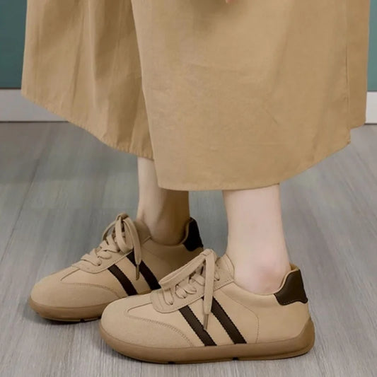 Women's Shoes Spring New Fashion Casual Shoes College Style Wide Toe Soft Comfortable Flat Shoes Outdoor Casual Sports Shoes2025