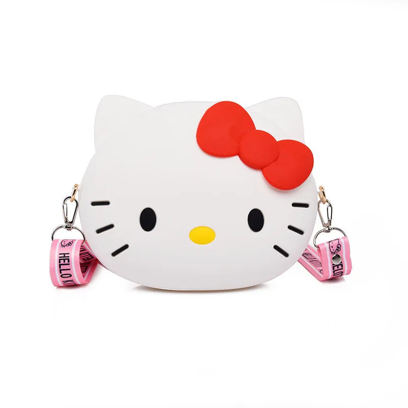 11cm/19cm Hello Kitty Crossbody Bags For Women Kawaii Messenger Bag Travel 3d Shoulder  Small Purse Phone Bag  Girlfriend Gift